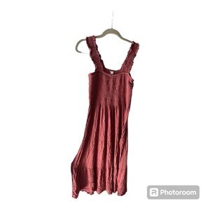 American Eagle smocked midi dress size Medium